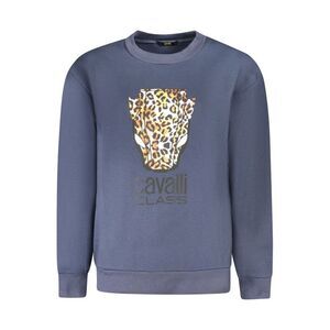 Cavalli Class Blu Polyester Woman Women's Sweatshirt